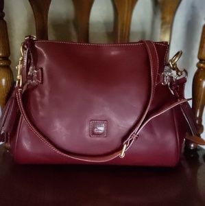 Dooney And Bourke Med Zip Crossbody Satchel
